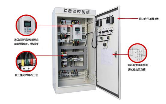 软启动器在控制柜和电动机中的应用 图片1